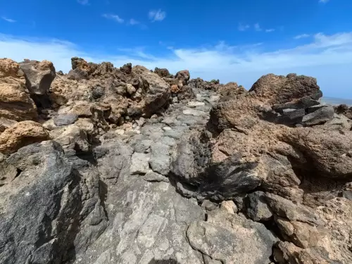El Teide chodník